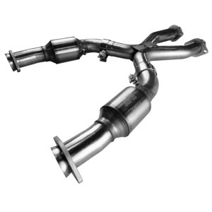 Ford Cobra Performance Exhaust - Kooks Headers - Catted Stainless Steel X-Pipe - `99-`04